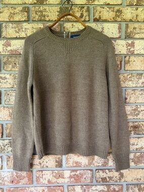 Vintage Faconnable Alpaca Wool Blend Crewneck  Sweater Women’s Size Medium
